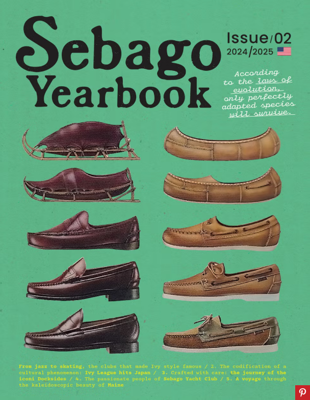 Sfogliare il nuovo Sebago Yearbook Issue/02 e indossare i loafer come una volta