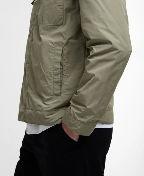 Merton Showerproof Jacket Bleached Olive