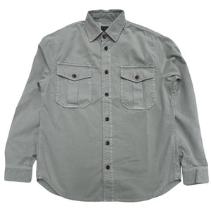 ALASKA SHIRT IN  SAGE GABARDINE