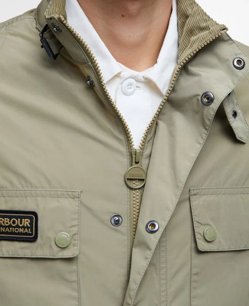 Merton Showerproof Jacket Bleached Olive