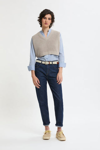 GILET SCOLLO A V