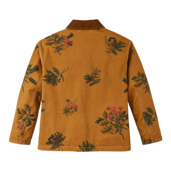 WOMEN'S CANVAS BARN COAT BOTANICAL FLOWER