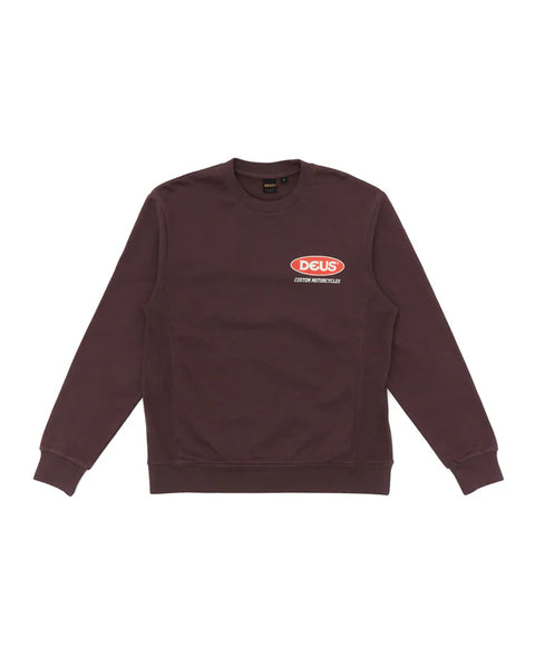 Deus Ex Machina Redeemer Crew Choc Plum