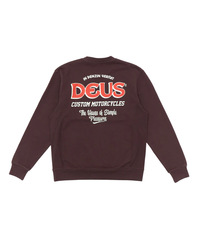 Deus Ex Machina Redeemer Crew Choc Plum