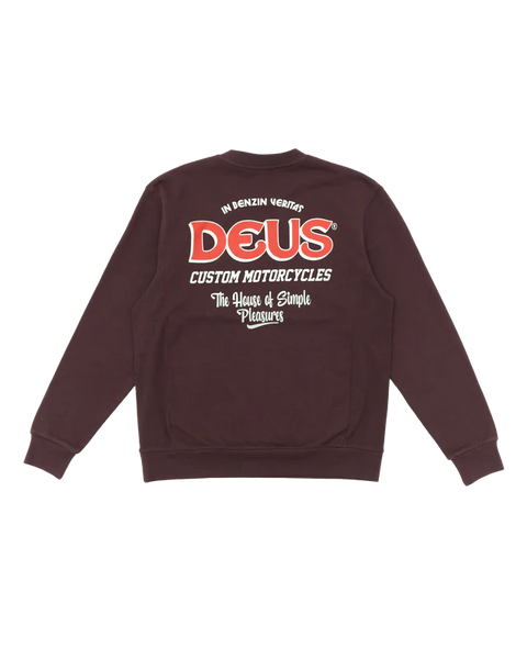 Deus Ex Machina Redeemer Crew Choc Plum