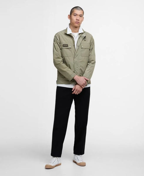 Merton Showerproof Jacket Bleached Olive