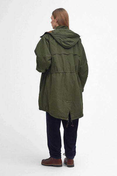 Barbour x Baracuta Mods Casual Parka smart cotton beech