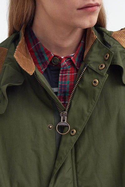 Barbour x Baracuta Mods Casual Parka smart cotton beech