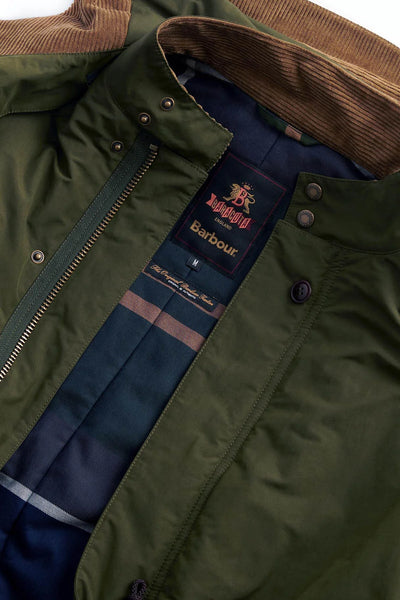 Barbour x Baracuta Mods Casual Parka smart cotton beech